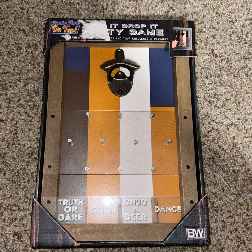 Party game never used